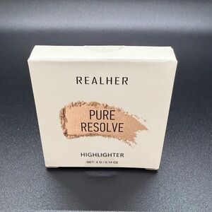 RealHer Pure Resolve Highlighter - Radiant Gold